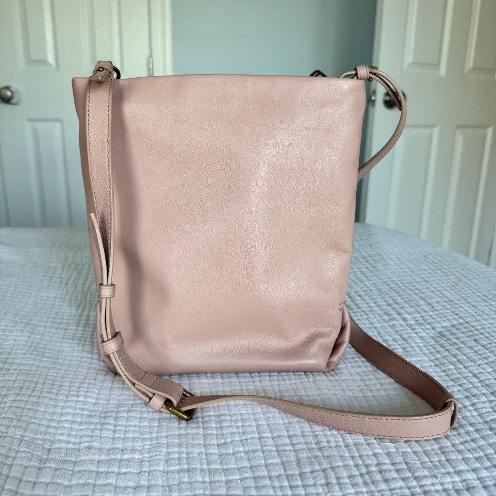 J. Crew Leather Bucket Bag